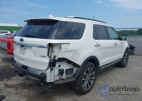 2017 Ford Explorer Platinum from USA, damaged, VIN 1FM5K8HT6HGA45763